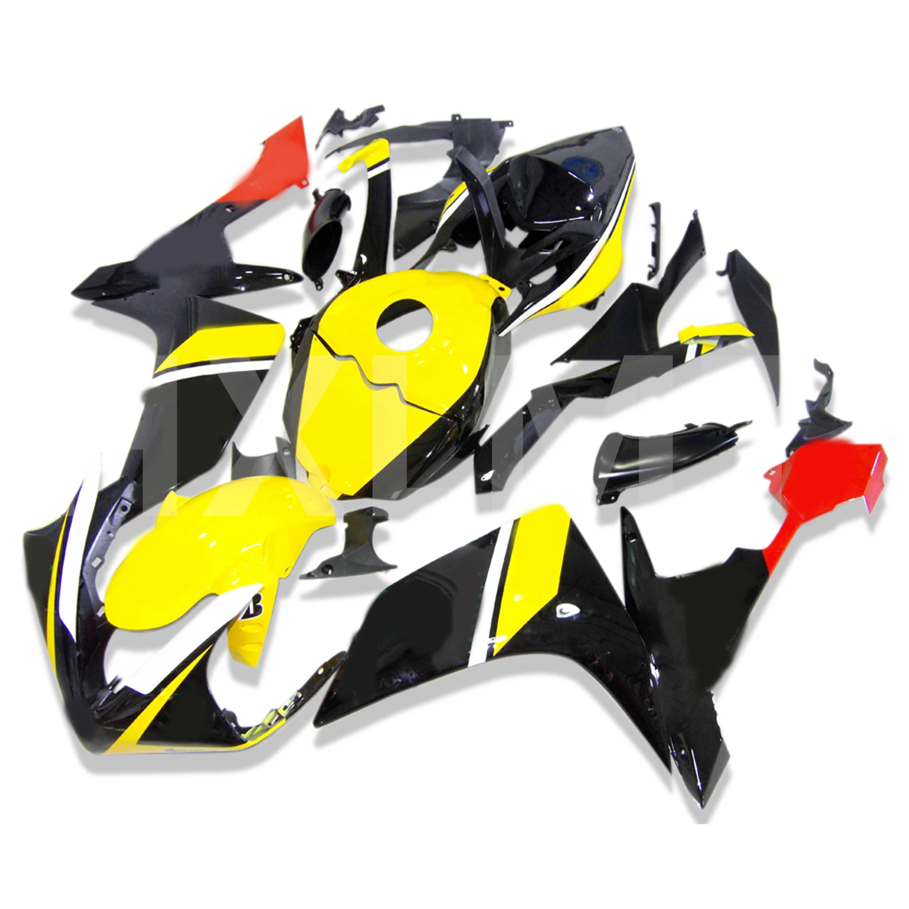 

NEW ABS Motorcycle Injection Mold Full Fairing Kit Fit For YAMAHA YZF R1 2007 2008 YFZ-R1 07 08 Bodywork Fairings Kits Set