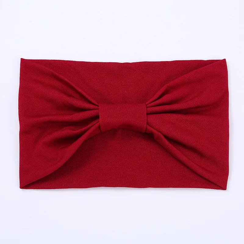 1PC Vintage Knitted Hair Tie Hair Accessories Solid Color Makeup Hair Tie Yoga Hair Tie Moon Wash Cross Hair Tie
