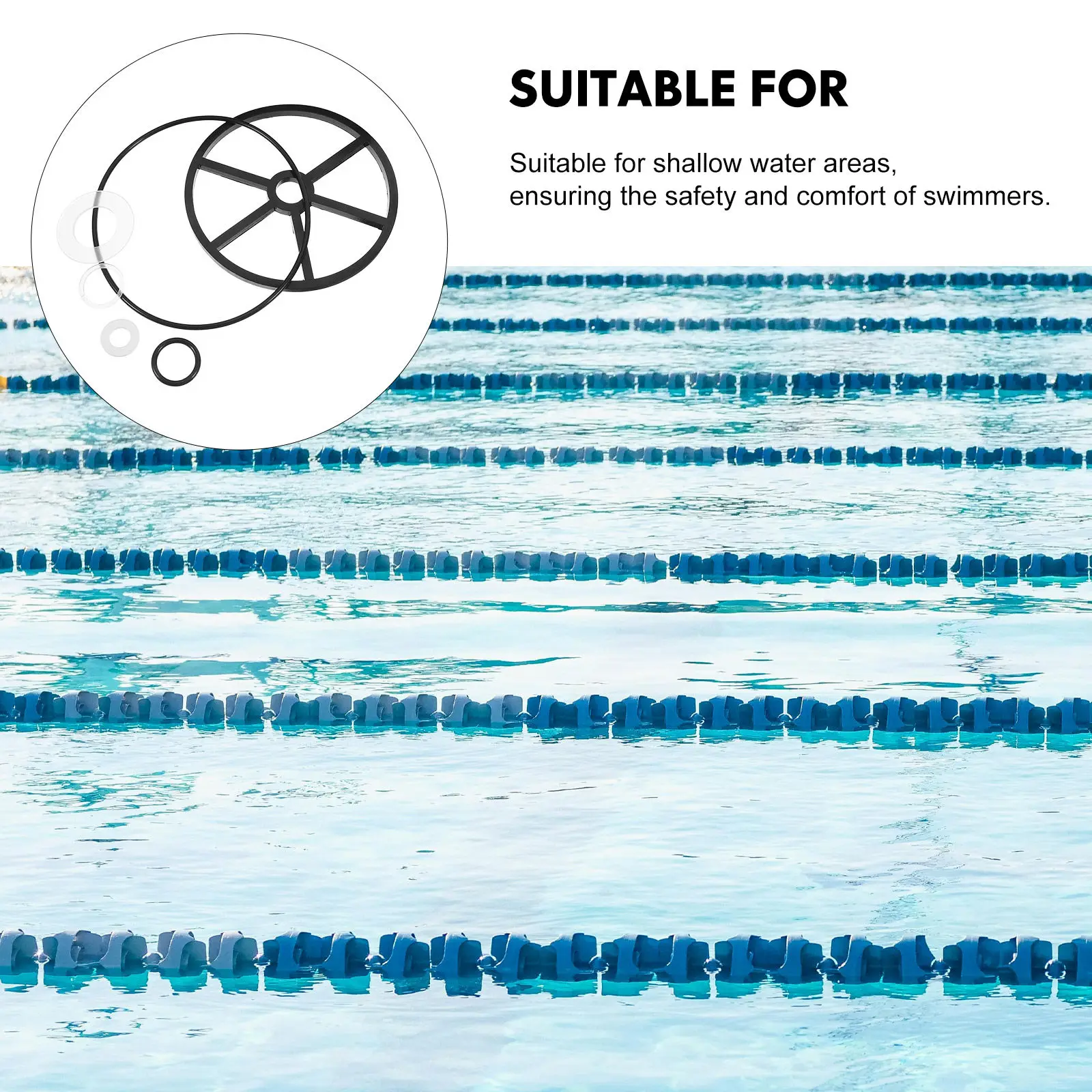 1Set Pool Filter Valve Gasket Set O Ring Seal Kit for Filters Robust Construction Excellent Filtration Pool