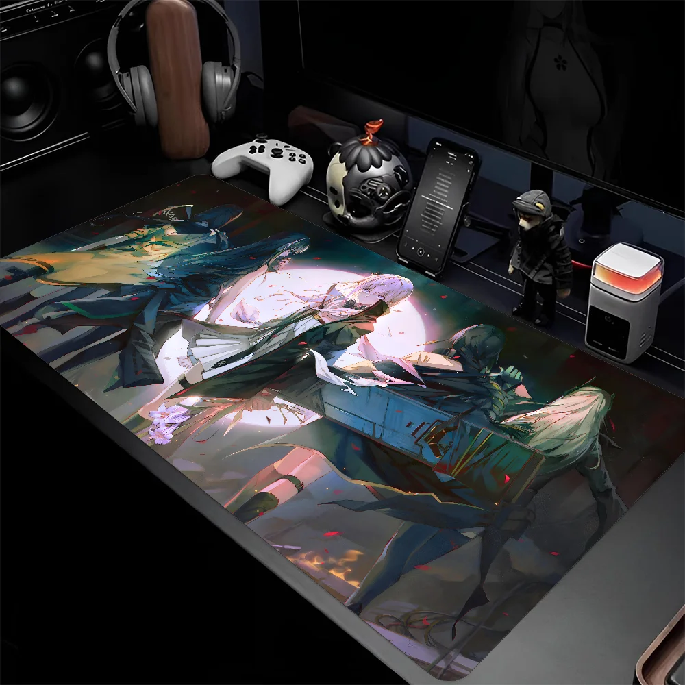 Girls Frontline Mousepad Large Keyboard Desk Mat Gaming Mouse Pad LockEdge Non-slip Mat