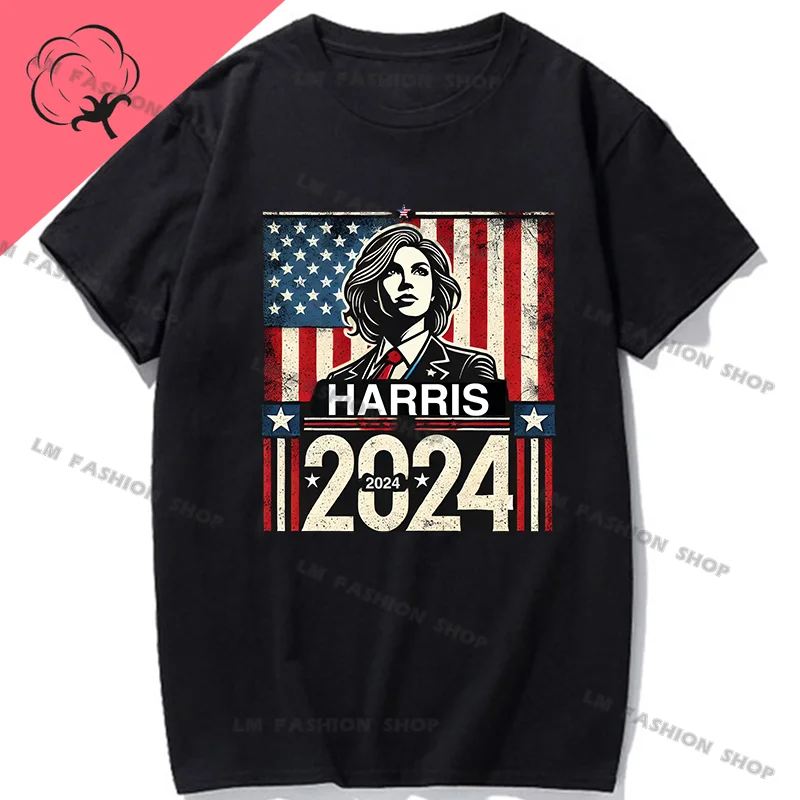 2024 Kamala Harris T Shirt United States Presidential Election Graphic T-Shirt Aka Vote T Shirts America Tops President Tees