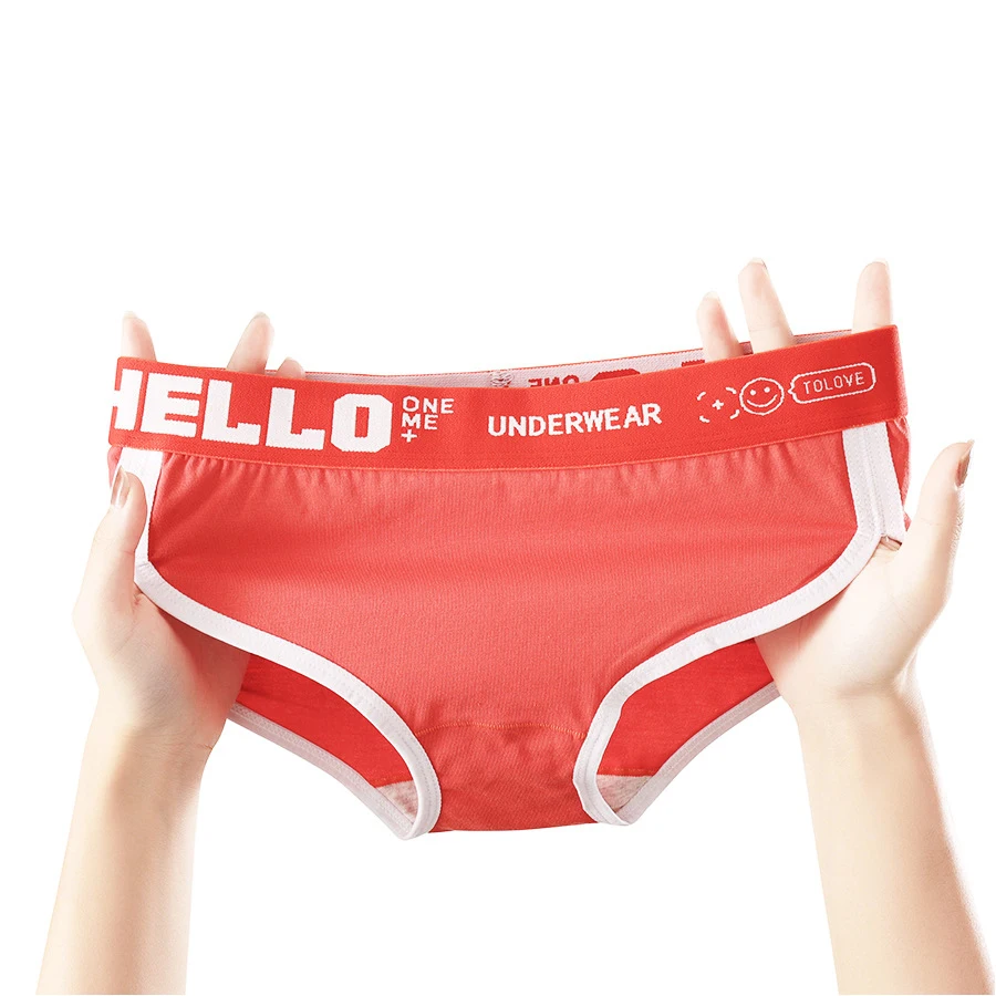 

Fashion Cotton Women's Panties Underwear Breathable Mid Waist Triangle Underpants Female Sexy Lingerie Soft Comfortable Briefs