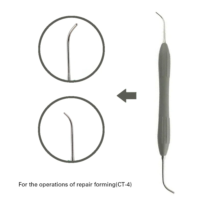 7Pcs/set Dental Aesthetic Restoration Set with Disinfection Rack Composite Resin Filling Spatulas Instrument Set Dental Tools