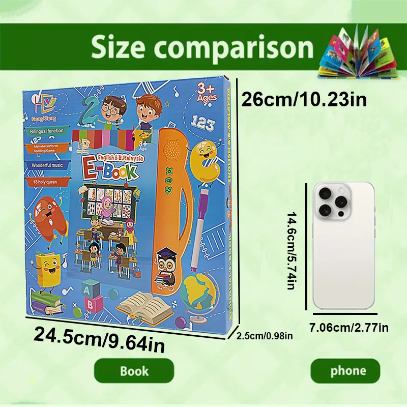 Puzzle Early Education Finger Pointing Reading Children's English Learning Machine Toys Smart Audio E-book