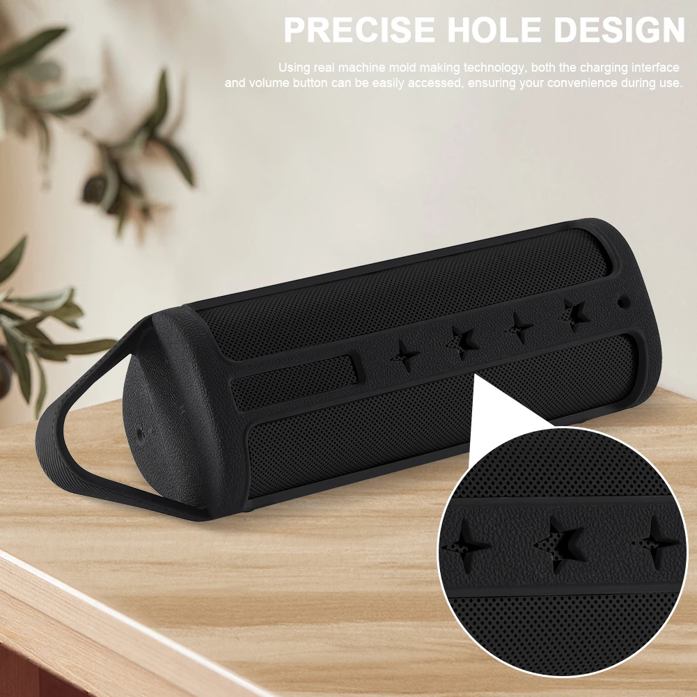 حافظة من السيليكون حافظة مكبر صوت محمولة مقاومة للصدمات ومضادة للخدش حافظة جلدية ناعمة لمكبر الصوت Sonos Roam/Roam2 اللاسلكي BT