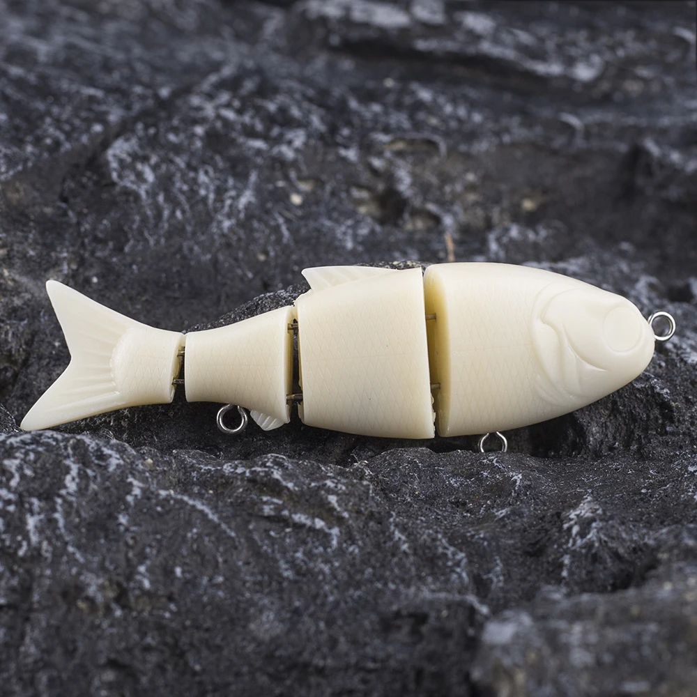 Señuelo swimbait articulado Dr.Holife para lubina blanco – Hundido - imagen 3