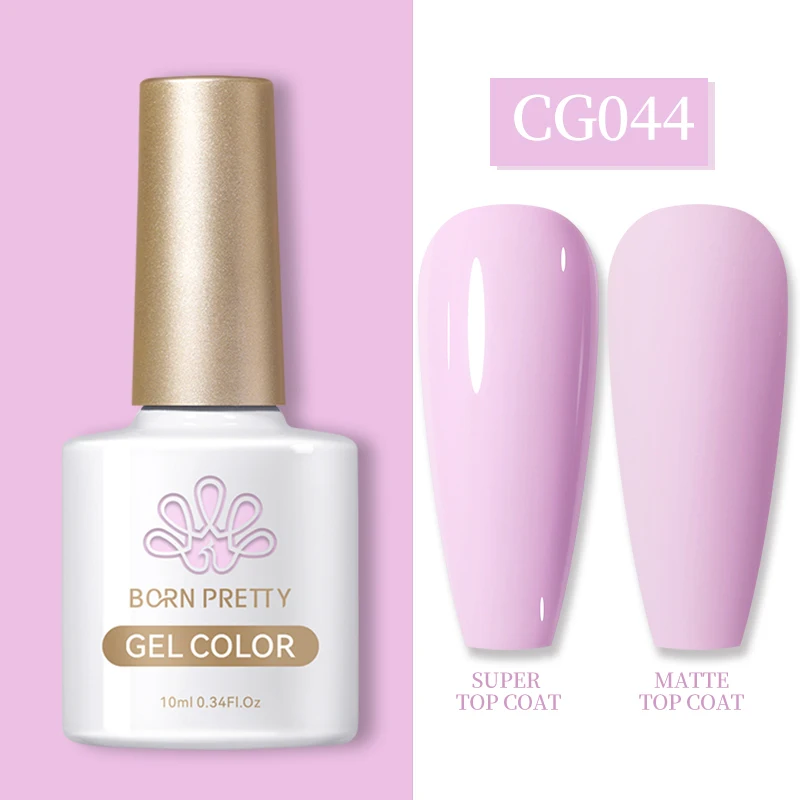 BORN PRETTY 10 ml Basisgel Super Top Coat Maniküre Matte Top Coat Semi Permanent Soak Off UV Gel Lack