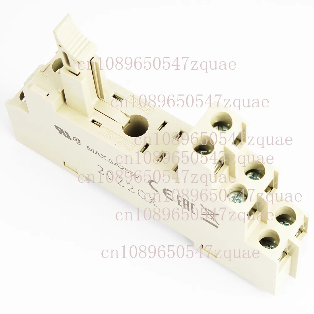 1Pc P2RF-08-E Relay Socket Base 10A250V New