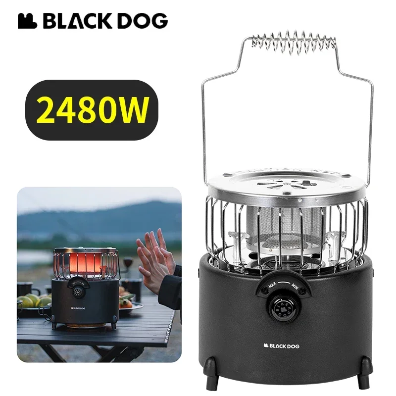 Naturehike BLACKDOG Multifunctional Heating Stove 2480W High Power Outdoor Winter Heater Gas Stove Camping Liquefied Burner