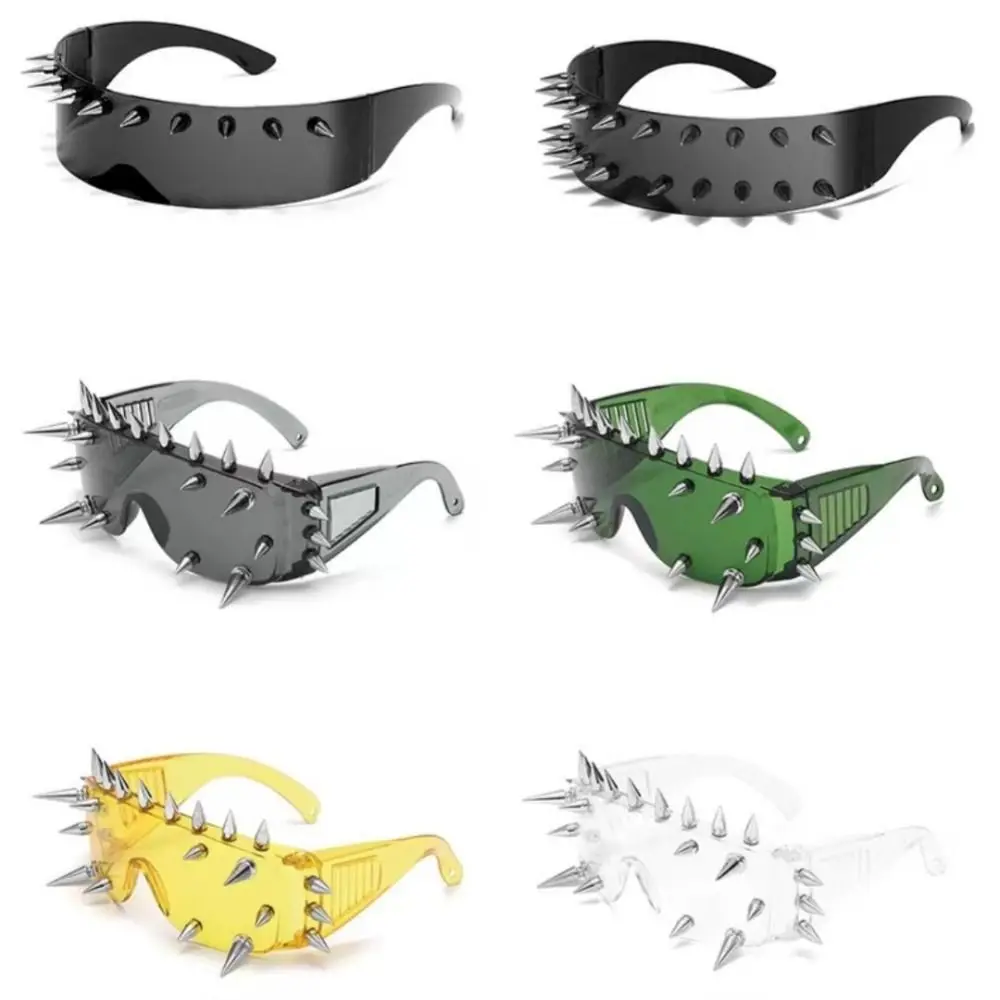 نظارات Steampunk Punk Gothic نظارات مضحكة للحفلات سايبر نظارات تنكرية للتصوير في الشوارع نظارات شمسية جديدة للرجال #3