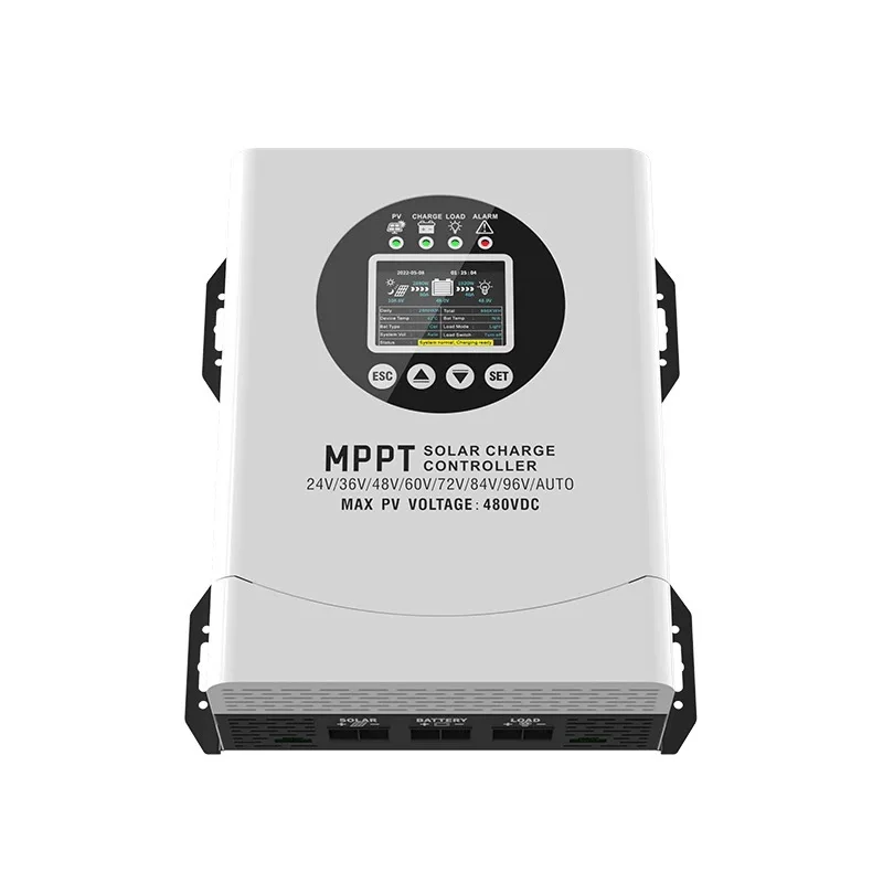 High Voltage MPPT Solar Charge Controller 60A 120A for 24V 36V 48V 72V 84V 96V 192V Battery System