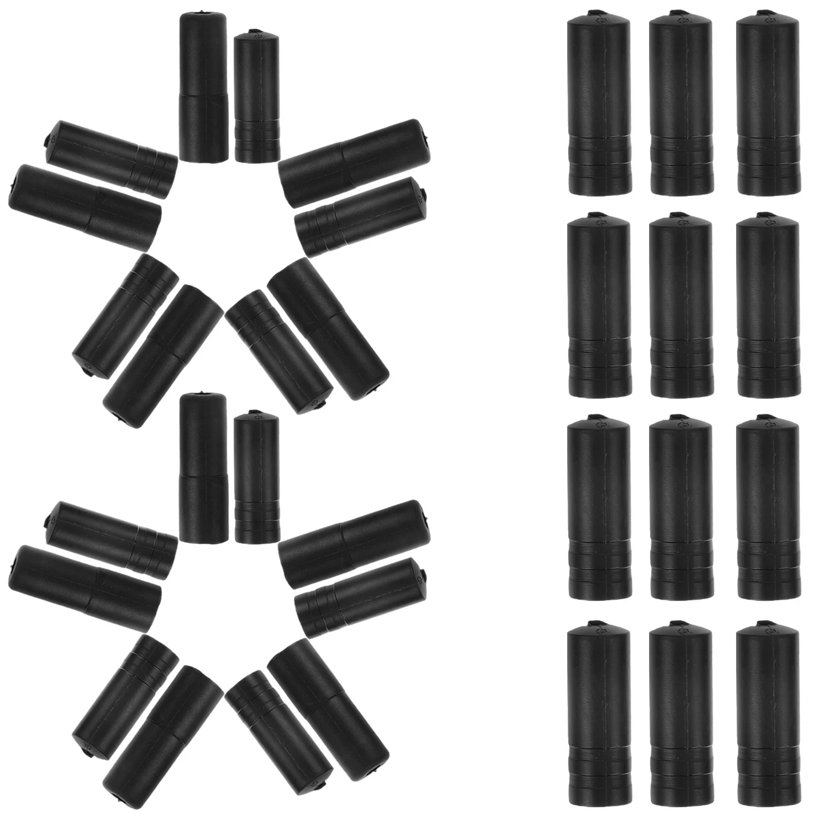 

1Set Bike Brake Cable Tail Cap Durable Plastic Material Easy Install Mountain Road Bikes Accessories Wire End Caps