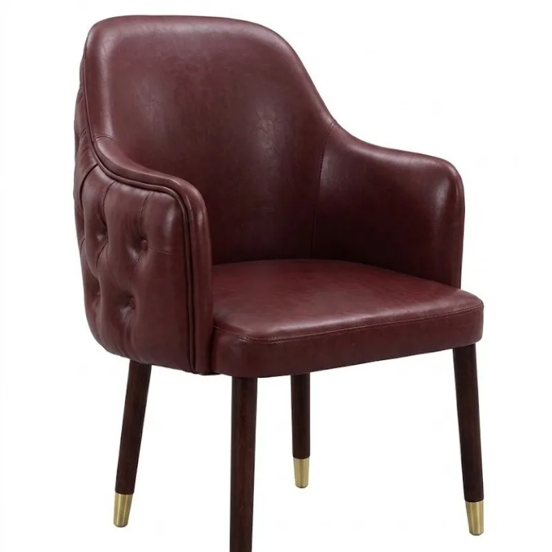Tea house booth sofa commercial solid wood tables and chairs for hotels and cafes Customizable