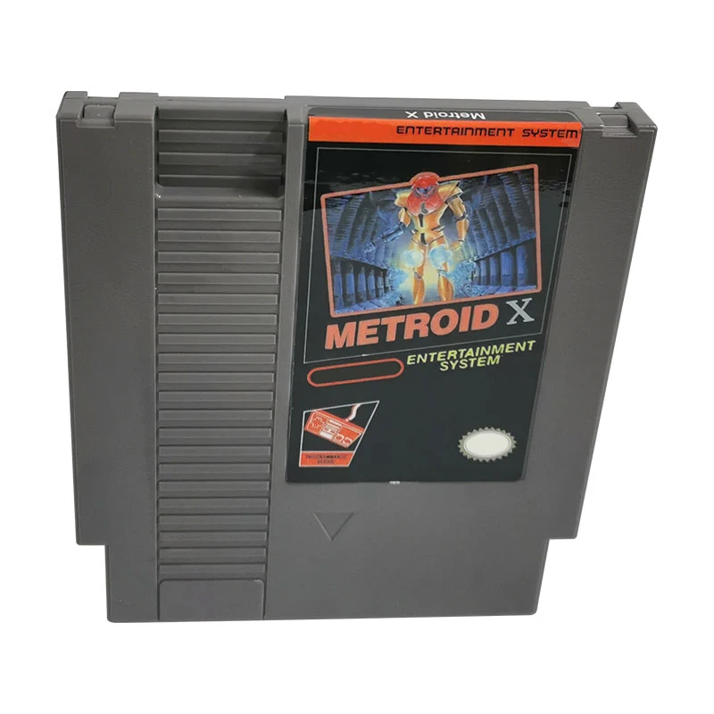 8-bitowy wkład gra wideo NES-Metroid X-dla konsoli Retro Classic NES-NES Hack - Region wolny