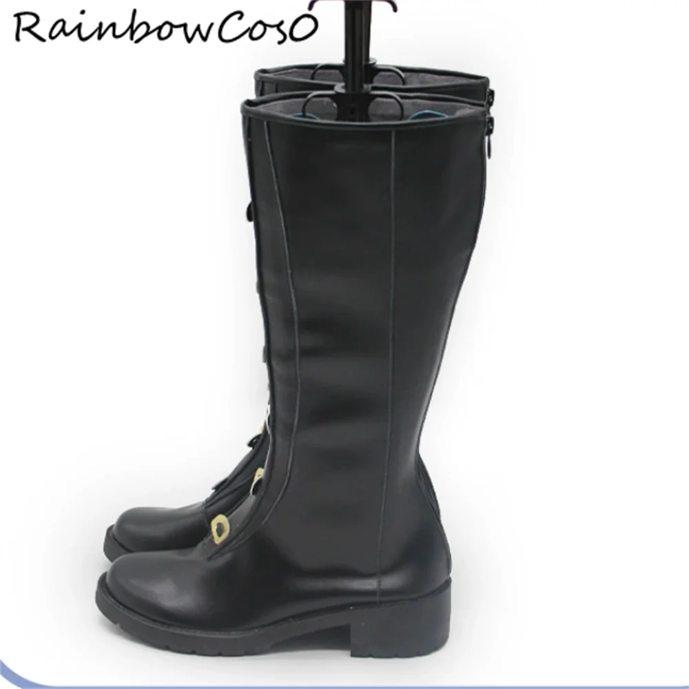 Jessica the Liberated Arknights Scarpe Cosplay Stivali Gioco Anime Halloween Natale RainbowCos0 W4593