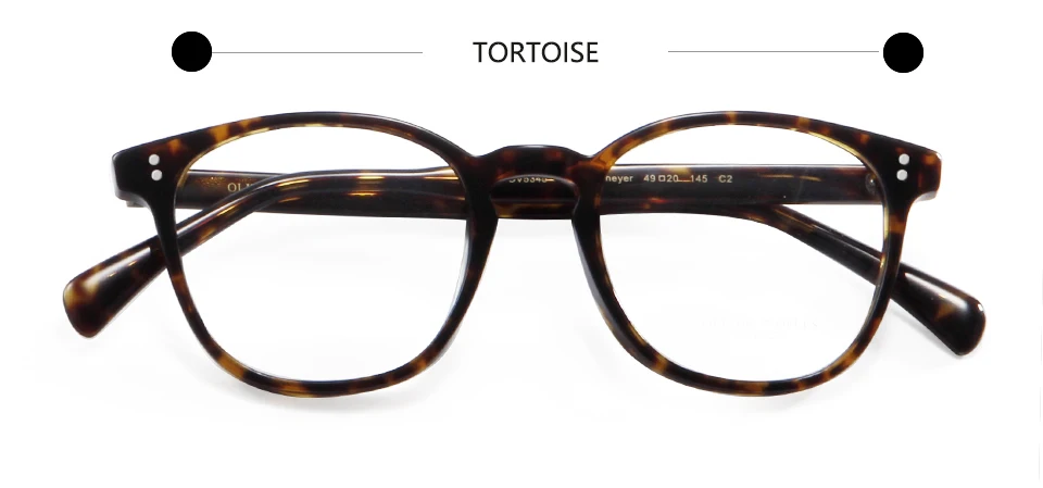 Ov Designer Acetat Runde Glas Rahmen Für Männer Optische Brillen Ov5345 Vintage Medium Oval Spektakel Myopie Rahmen Oculos De Grau – Detail 11