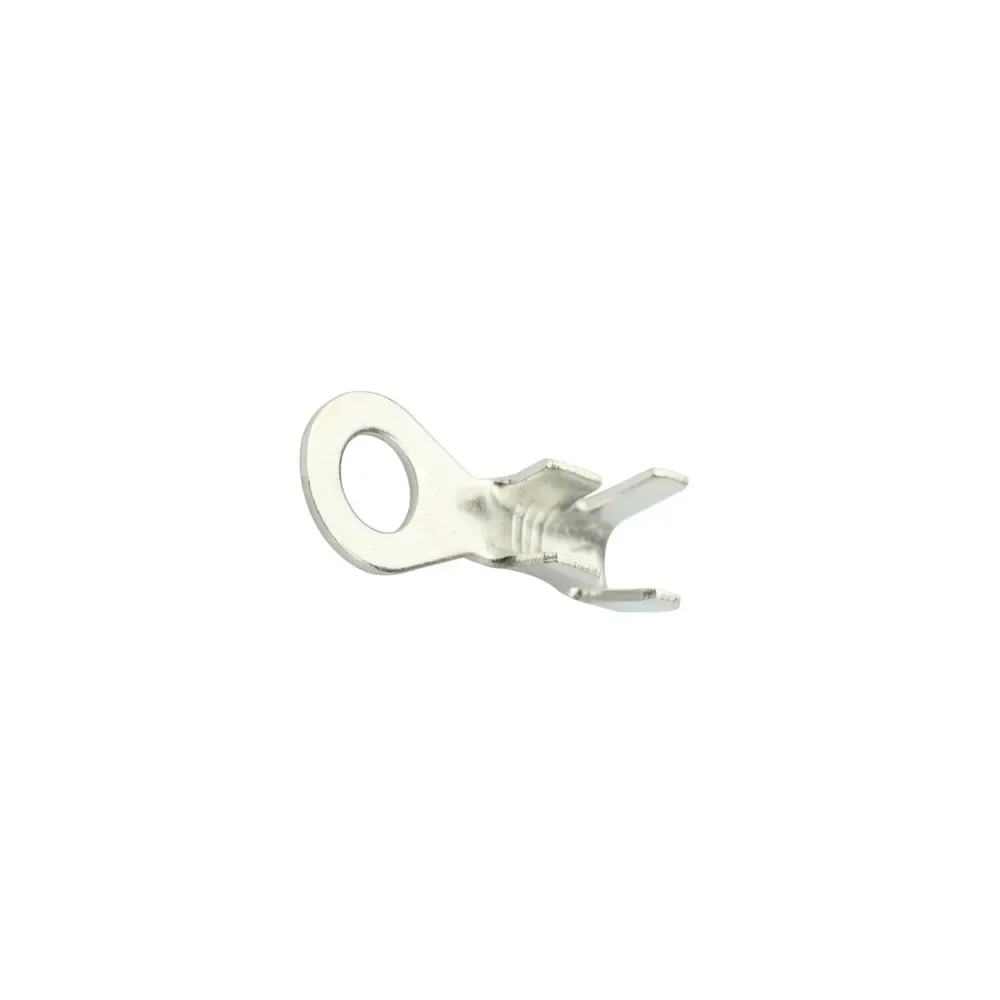100pcs/lot 431 5mm Dia Copper Circular Splice Terminal Wire Naked Connector For 0.2-6.0mm2