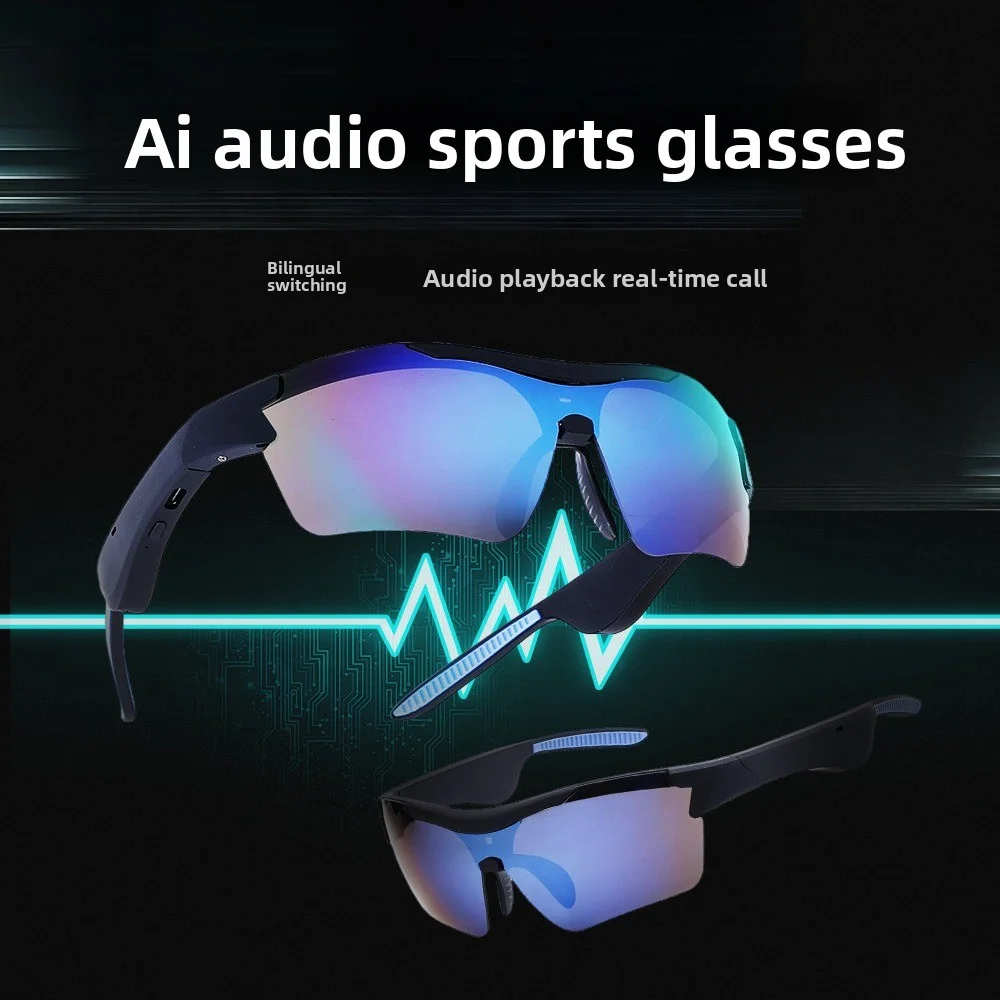 

New wireless Bluetooth calling, music-playing, sports and cycling smart glasses and sunglasses