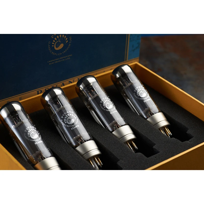 PSVANE 1:1 Re-อลูมิเนียมแกะสลักบล็อก EL34PH สูญญากาศหลอดสำหรับหลอดเครื่องขยายเสียง Hifi เครื่องขยายเสียง Precision การจับคู่จัดส่งฟรี