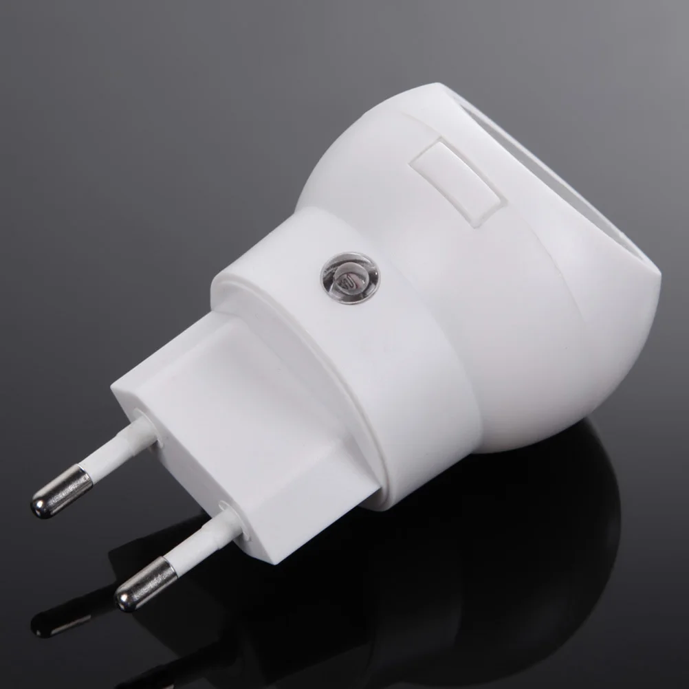 

Led Night Light Auto ° Rotating Eu Plug 220V For Bedroom Hallway Staircase Portable Mini Wall Lamp Nightlight