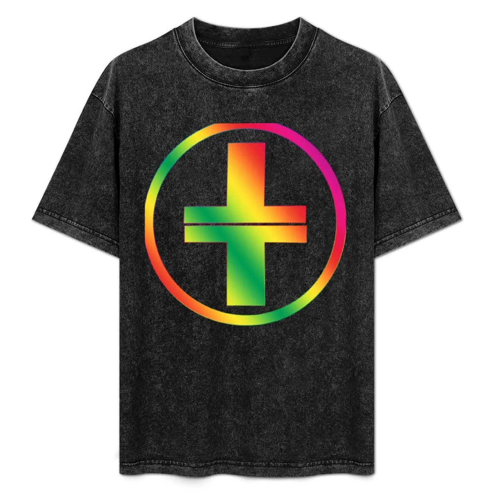 

TT Rainbow Fitted T-Shirt boys animal print graphic t shirts oversized T-shirts for men cotton