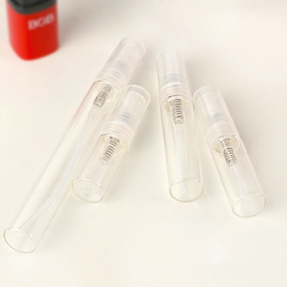 12Pcs Empty Perfume Bottles Portable Refillable Glass Spray Containers for Fragrance and Makeup Water Travel Friendly Compact