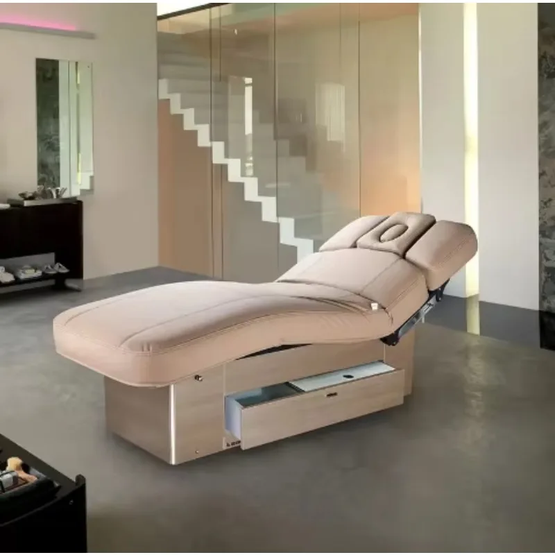 

Style New Massage Bed Beauty Bed Flushing Massage Beauty Spa Heat Therapy Supine Back Lying Side Lying