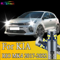 2Pcs T10 Car LED Bulbs For KIA RIO MK4 2017 2018 2019 2020 2021 2022 Parking Lamp Interior License Plate Lights