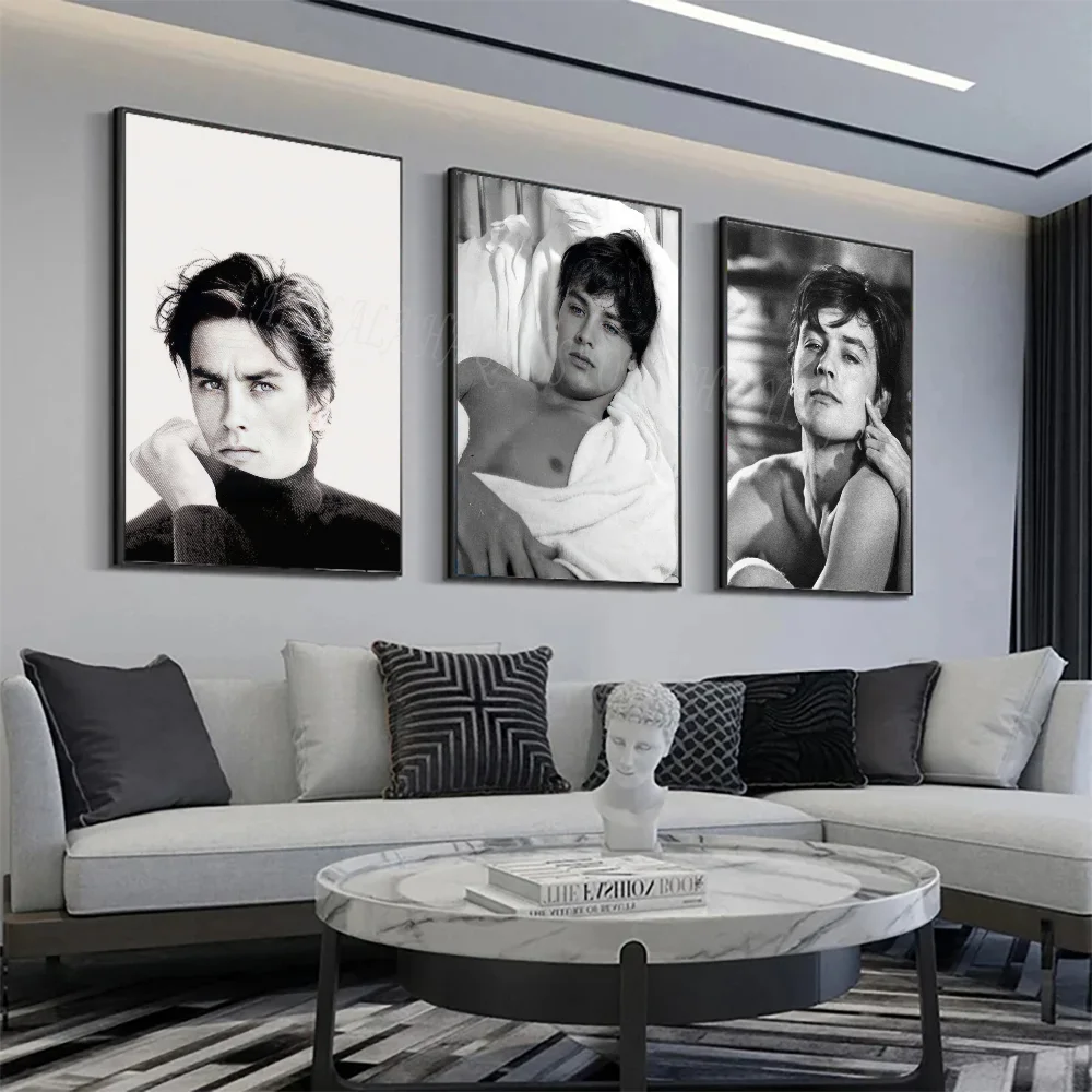 Celebrity Alain Delon Poster Wall Art Home Decor Room Decor Digital Painting Living Room Restaurant Kitchen Art