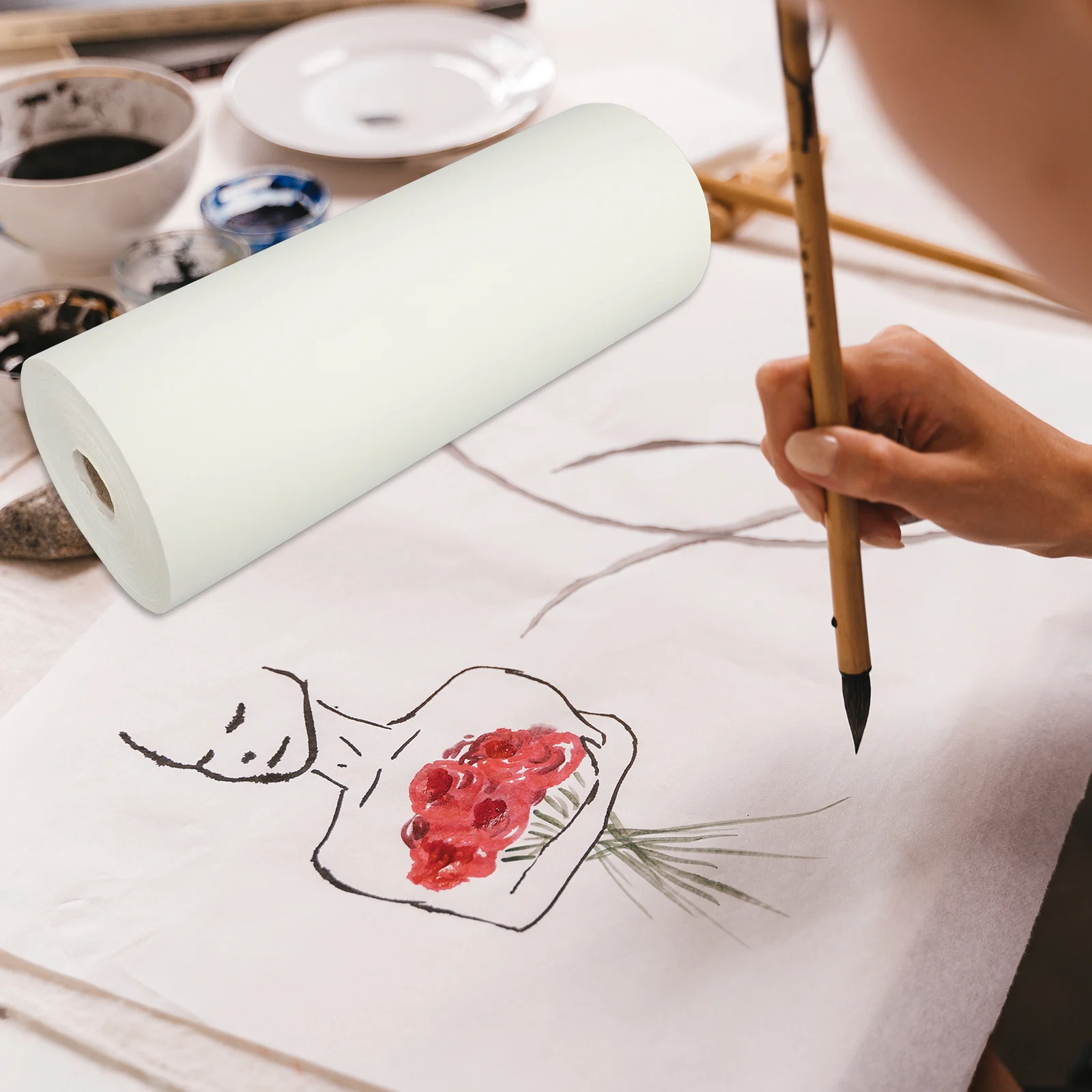 

Thickened Rice Paper Arts and Crafts for s Chinese Calligraphy Handmade Drafting Child