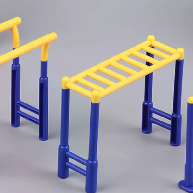 Accessoires de gymnastique miniatures pour maison de poupée, modèles d'équipement de fitness et de parc 1/12.