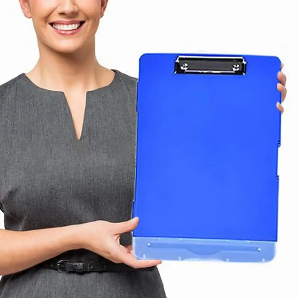 Schowki z pojemnikiem trwałe przenośne Folder otwierany z boku o dużej pojemności z obsadka do pióra biurowymi artykułami szkolnymi