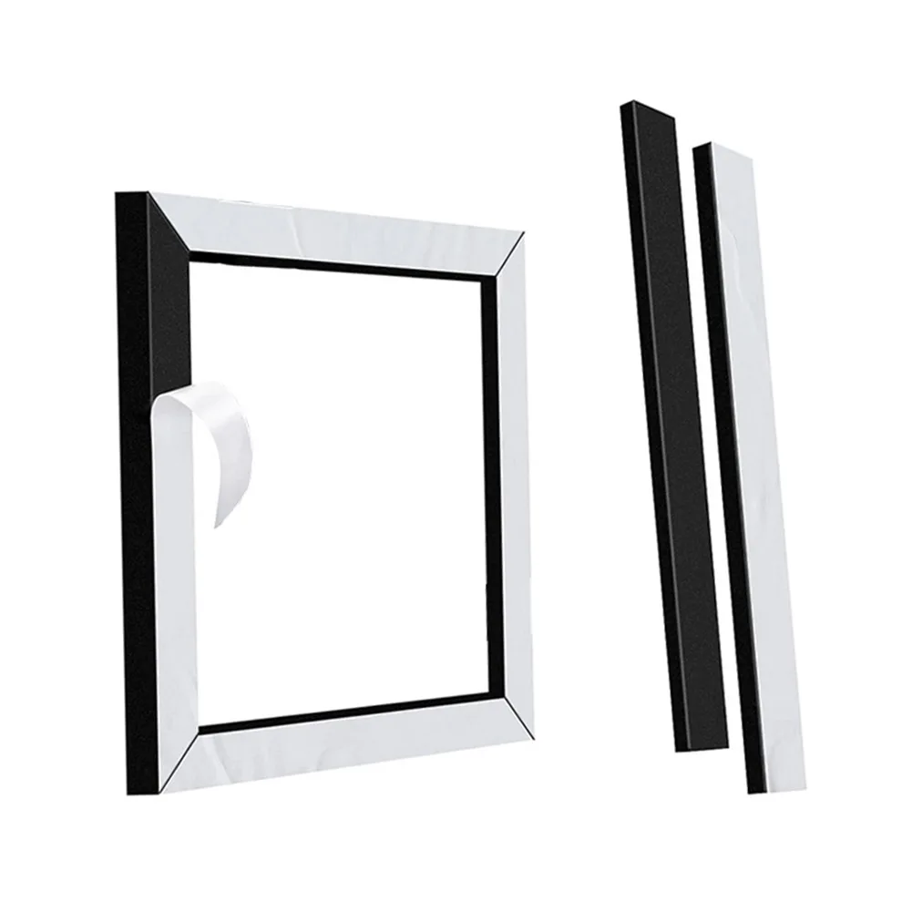 RV Air Conditioner Gasket and Leveling Kit with Peel-and-Stick EVA Foam Sealing Strip and 0.43 inch 0.6 inch Foam Pads