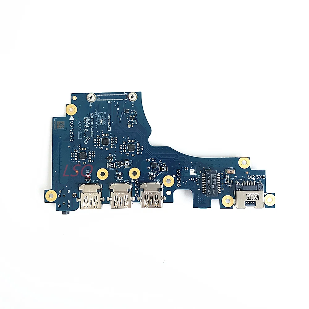 LS-J205P For HP ZBOOK 15 17 G5 G6 USB Audio Card Board 100% Test OK