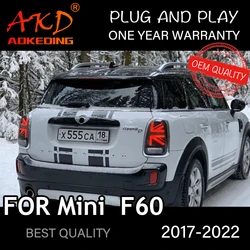 Tail Light For MINI Countryman F60 2017-2022 автомобильные товары Rear Lamp LED Lights Car Accessories Cooper F60 Taillights