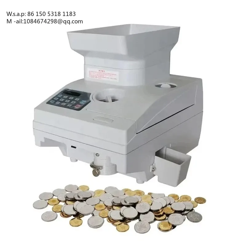 High Speed Stainless Steel Electronic Bank Coin Counter Hot Sale Arcade Use Sorting 3500 Pieces/Minute Large