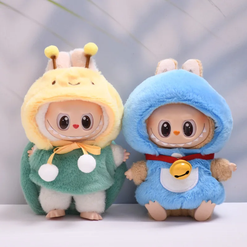 

New Clothes set Suitable For 15-17cm Hanging Labubu Vinyl Doll Clothes Accessories Festival Give Children Funny Gifts (No Dolls)