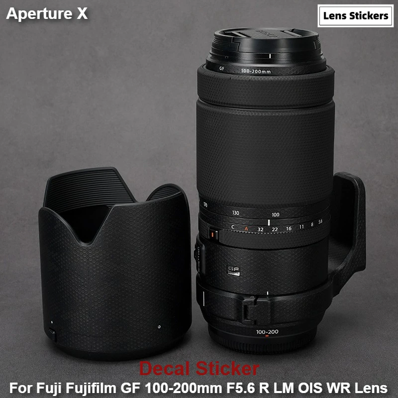 

For Fuji Fujifilm GF 100-200mm F5.6 R LM OIS WR Lens Anti-Scratch Camera Sticker Coat Wrap Protective Film Body Protector Skin