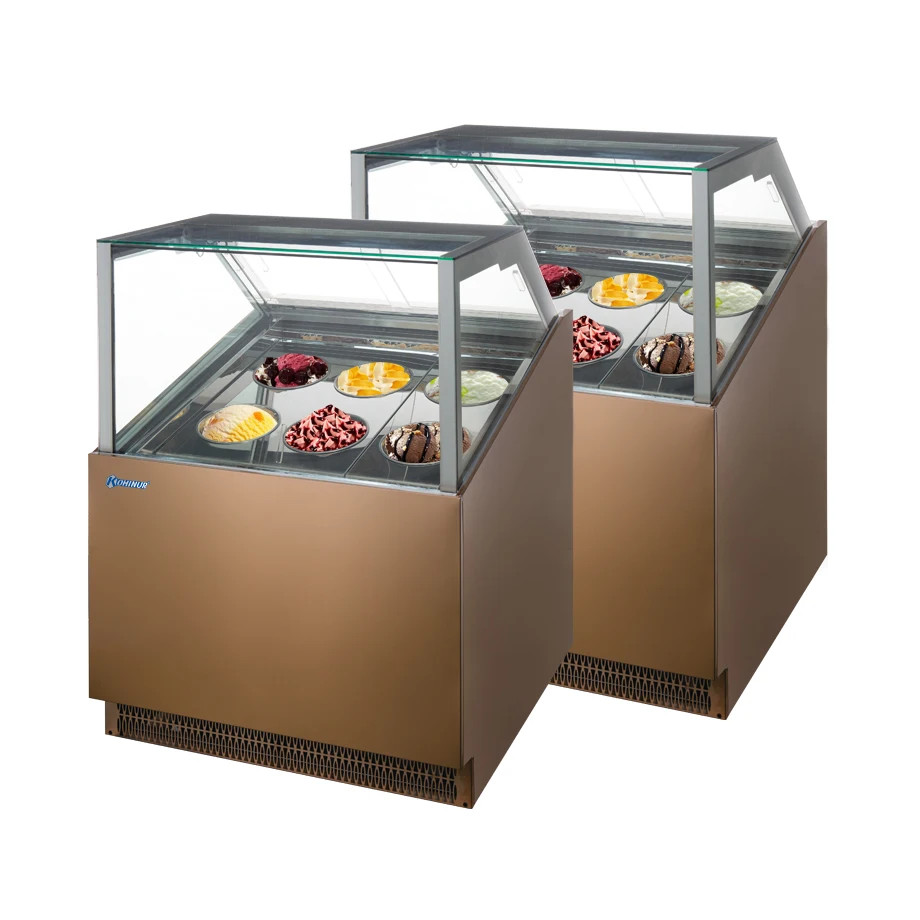 Bolandeng-Commercial Vertical Display Cabinet for Fresh Seafood, Half Multideck Refrigeration Equipment for Food Display