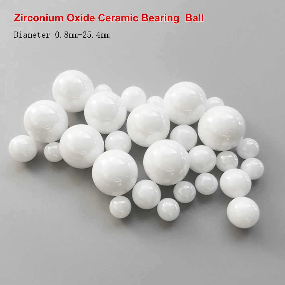 

G10 Dia 0.8mm-25.4mm Ceramic Bearing Balls ZrO2 Zirconia Zirconium Oxide Ball High-precision Smooth Round Ball Bead