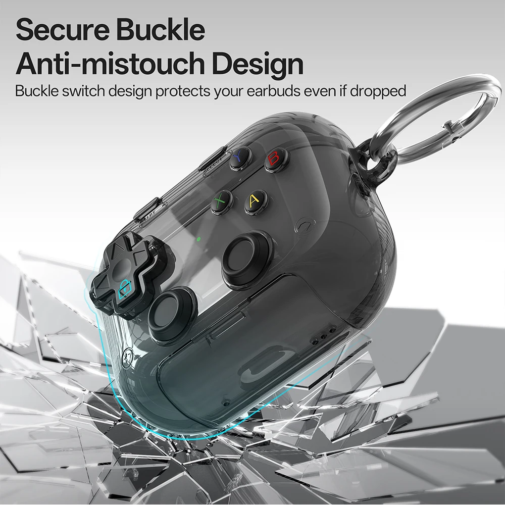 For AirPods Pro 3 Case Creative Stand Holder Gaming Headphone Cover For AirPods Pro 2 2nd Pro3 Pro2 4 Pro Cases Sleeve With Hook - view 4