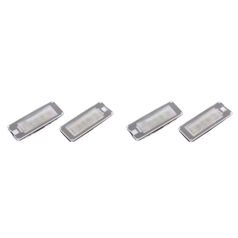 

Efficientt-4X For Fiat Ducato Bus Box Boxer Bus Box Citroen Jumper Bus Box 2006-2020 LED Number License Plate Light Lamp
