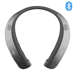 Novo HBS-W120 fones de ouvido bluetooth leve estéreo neckband fone de ouvido sem fio com alto-falante para esportes exercício jogo chamada