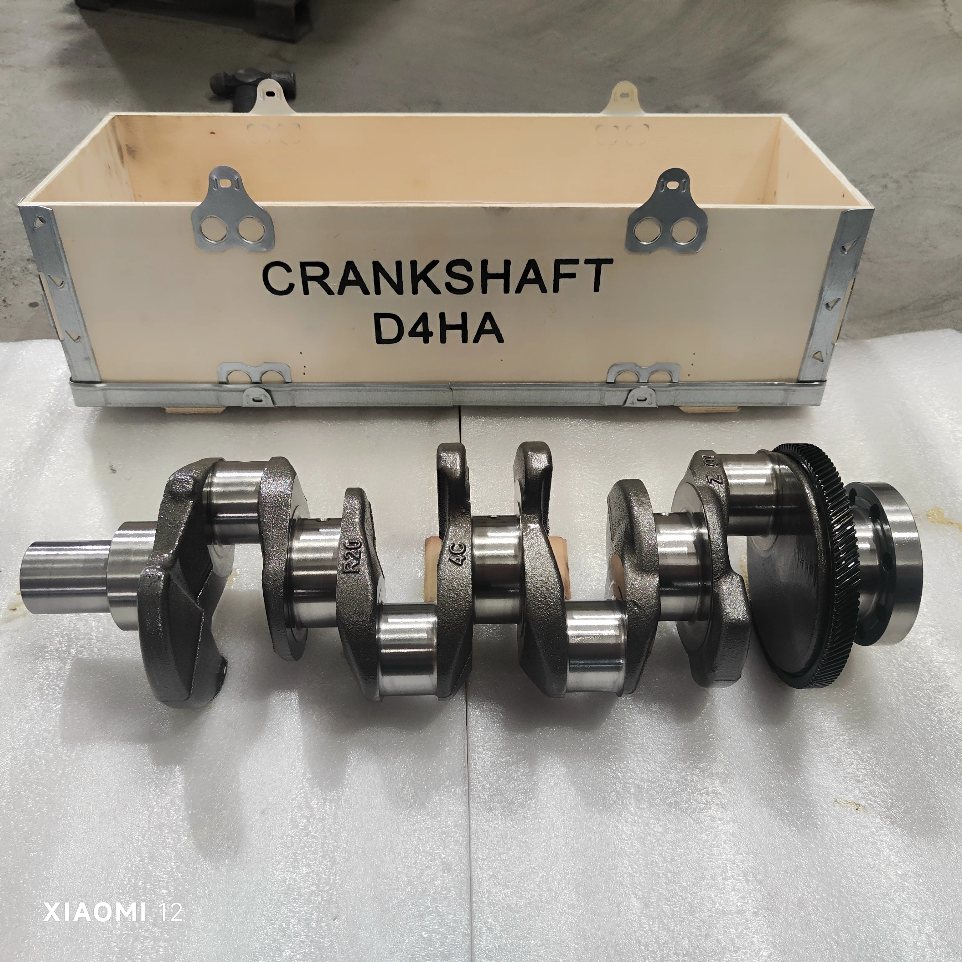 

Factory Diesel Engine Crankshaft For Hyundai IX35 2.0 CRDi D4HA Diesel 2.0L L4 23110-2F310 653F6-2FU00 Crank Shaft