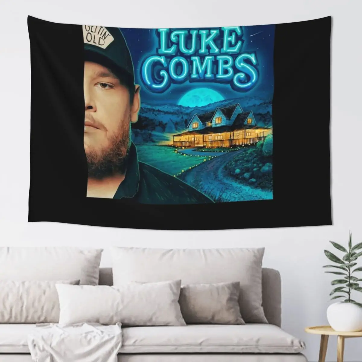 

Luke music Combs (1) Tapestry Decor Home Custom Aesthetic Room Decorations Decoration Room Tapestry