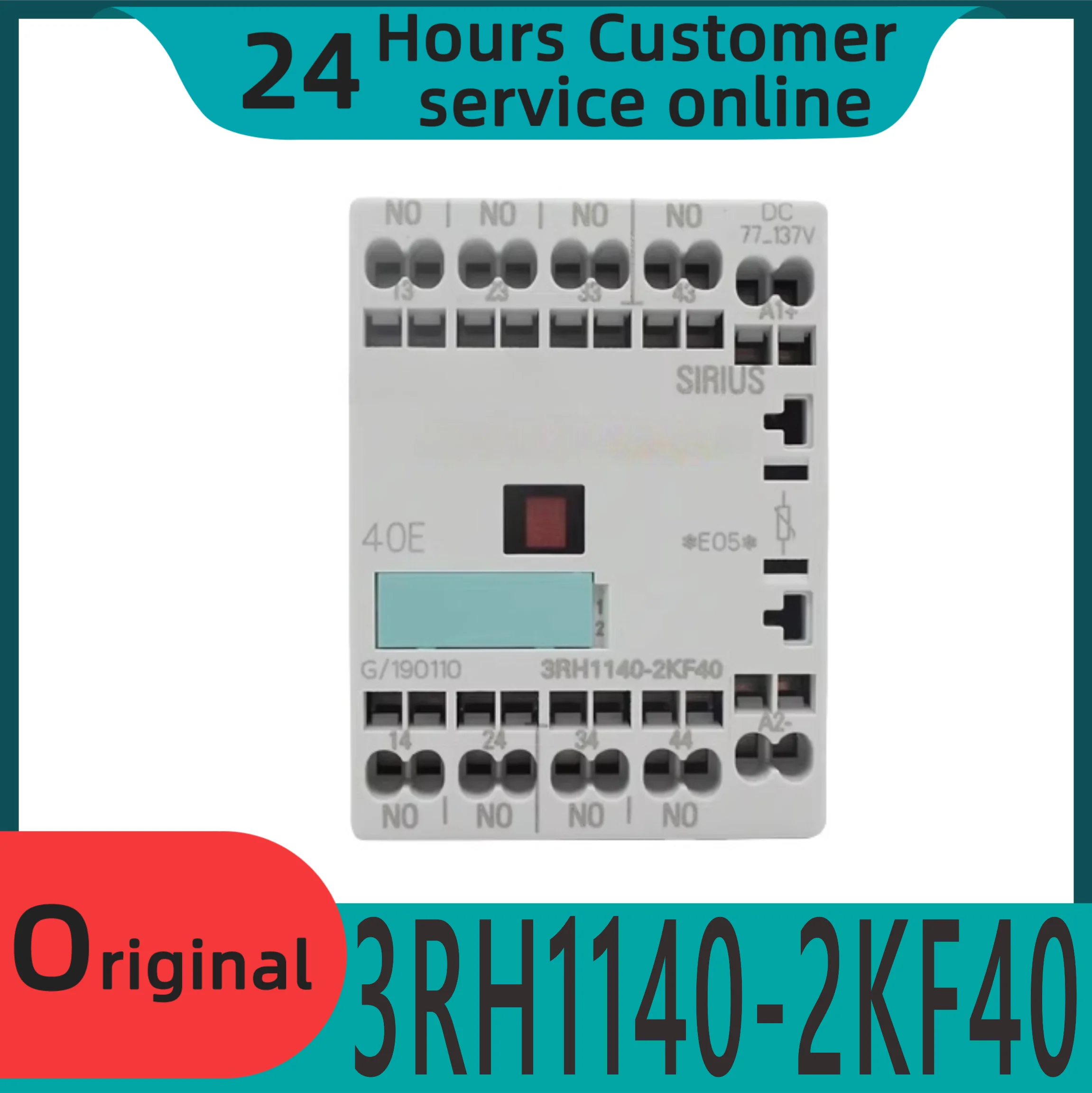 

Brand new original relay for high-speed railway 3RH1140-2KF40