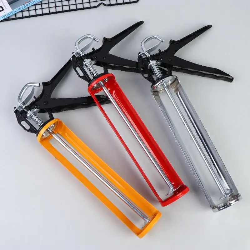 Hot 1PCS Glass Glue 360° Rotating Multi-function Manual Caulking Glue Seals For Doors And Windows Silicone Filling Hand Tools