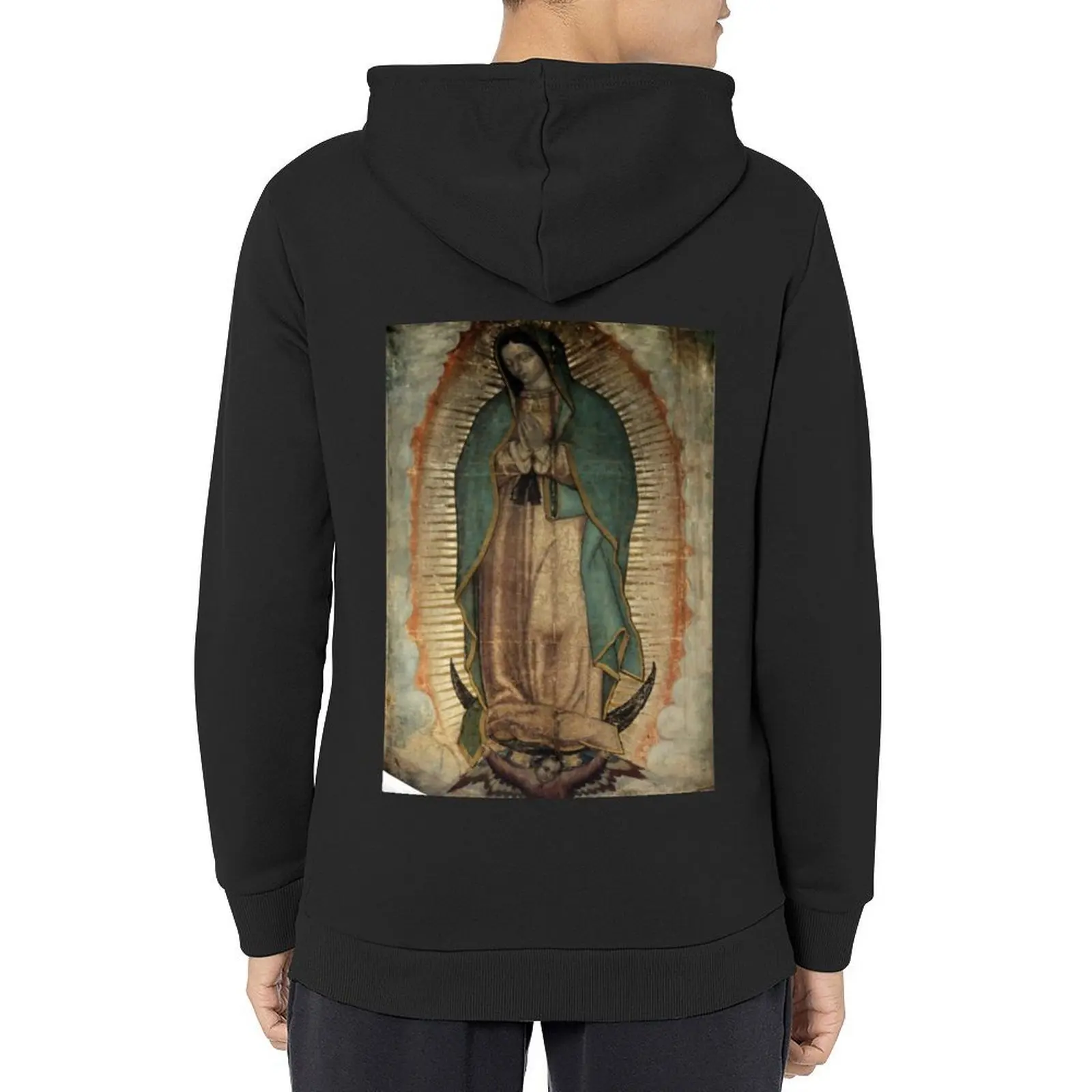 

Original image of Our Lady of Guadalupe Hoodie winter clothes mens clothes mens clothing aesthetic clothing men's hoodies