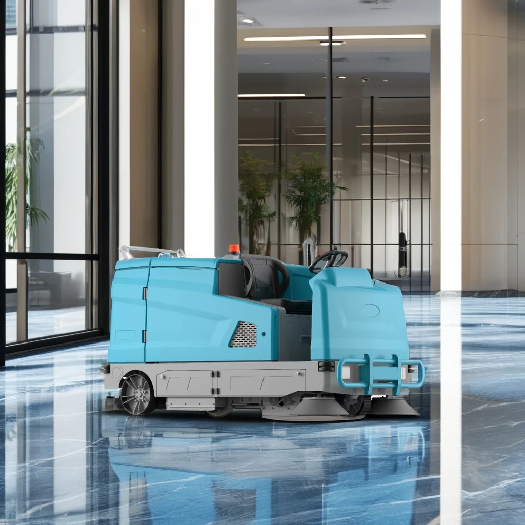 forVacuum Cleaner Driving Washing Machine Double Brush Power Washer Ride On Micro Floor Scrubber Sweeper Electric