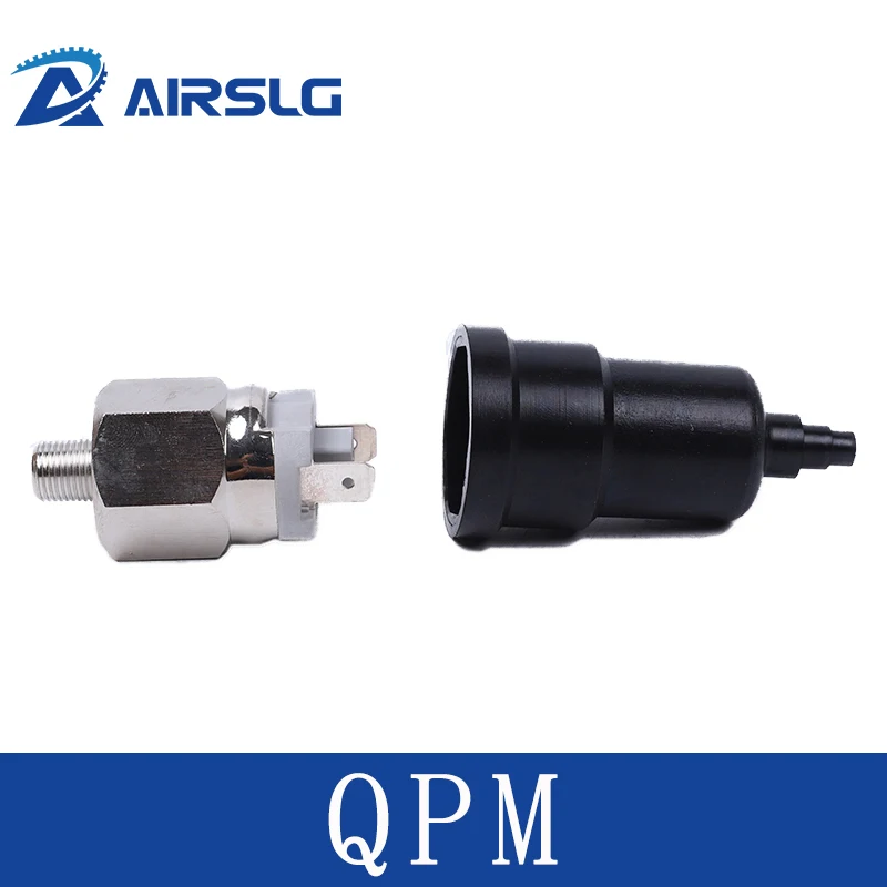 QPM Micro Adjustable Pneumatic Air Pressure Switch For Compressor Hydraulic Diaphragm Automatic Controller QPM11-NO-01 NC